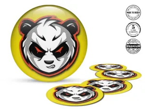 Wheel decals Premium Style Drift Labels for Sports Cars